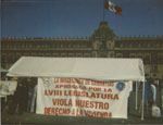 2005 - Mitin contra la miscelanea de garantias aprobada por el Congreso de la Union
