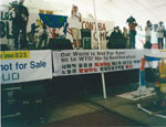 2004 - Foro internacional de resistencia en contra de las politicas de la OMC