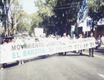 1999 - Manifestación en contra de las altas tasas de interes bancarias